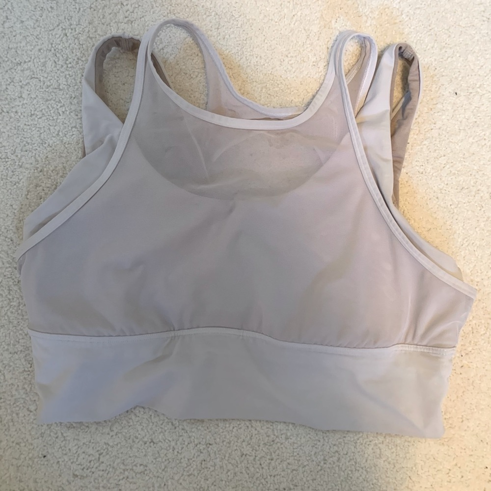 Lululemon Double Tap Bra Size 12 White